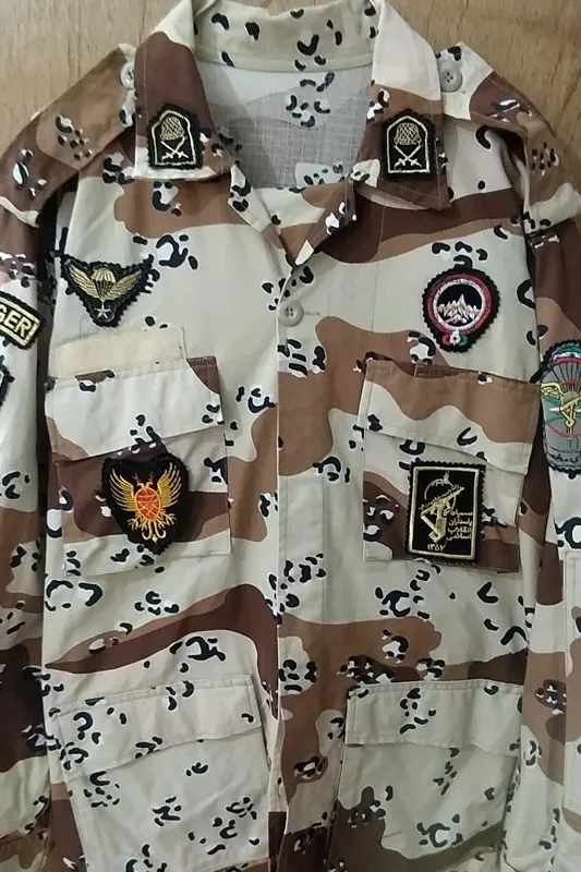 لباس نظامی بلدرچینی صابرین سایز 54