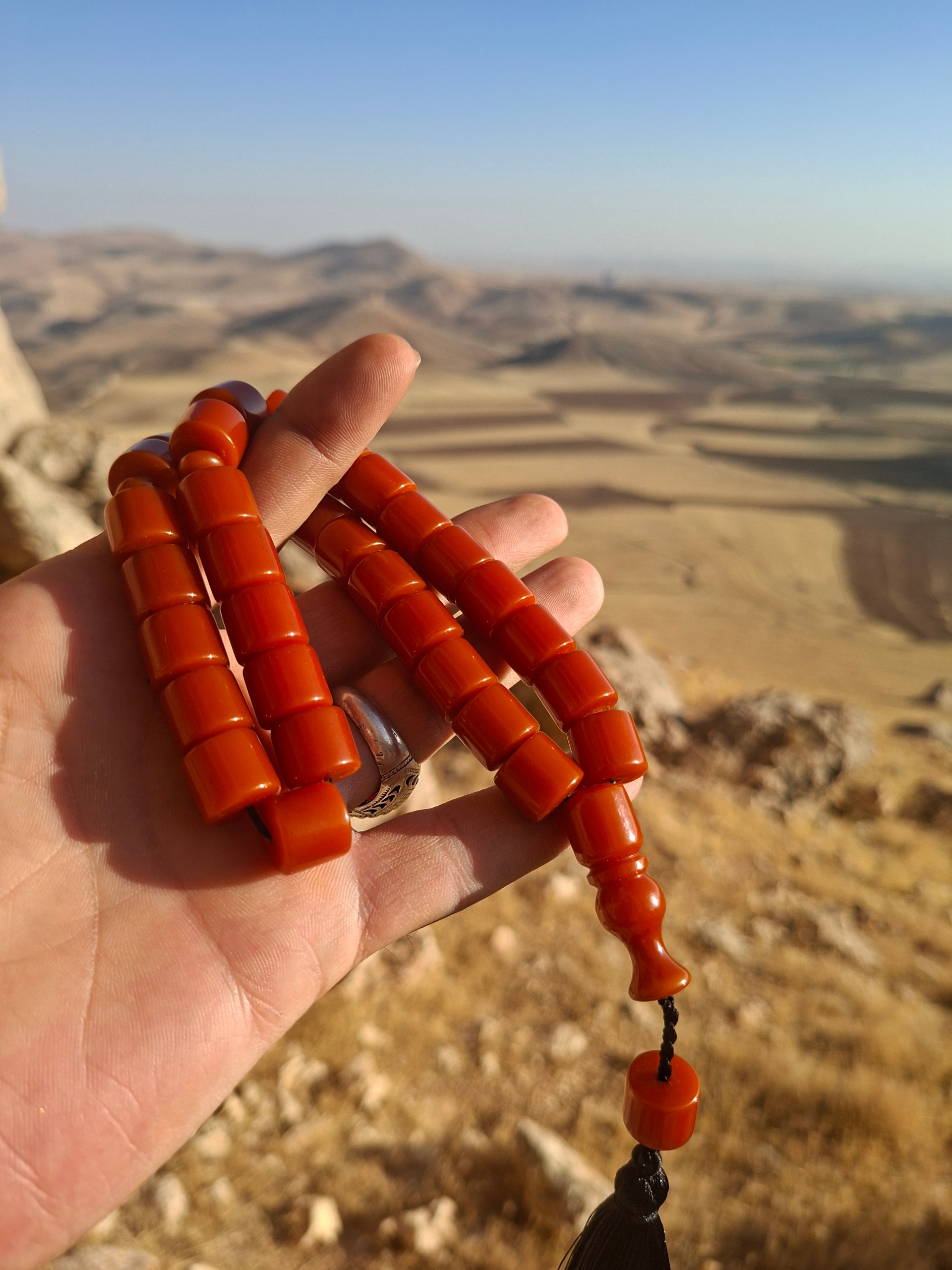 تسبیح سندلوس استخوانی زیبا