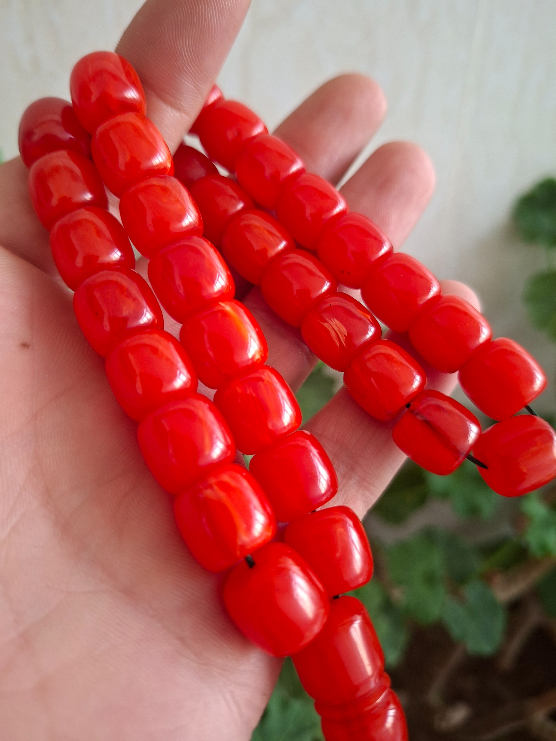 تسبیح سندلوس رگه دار و زیبا