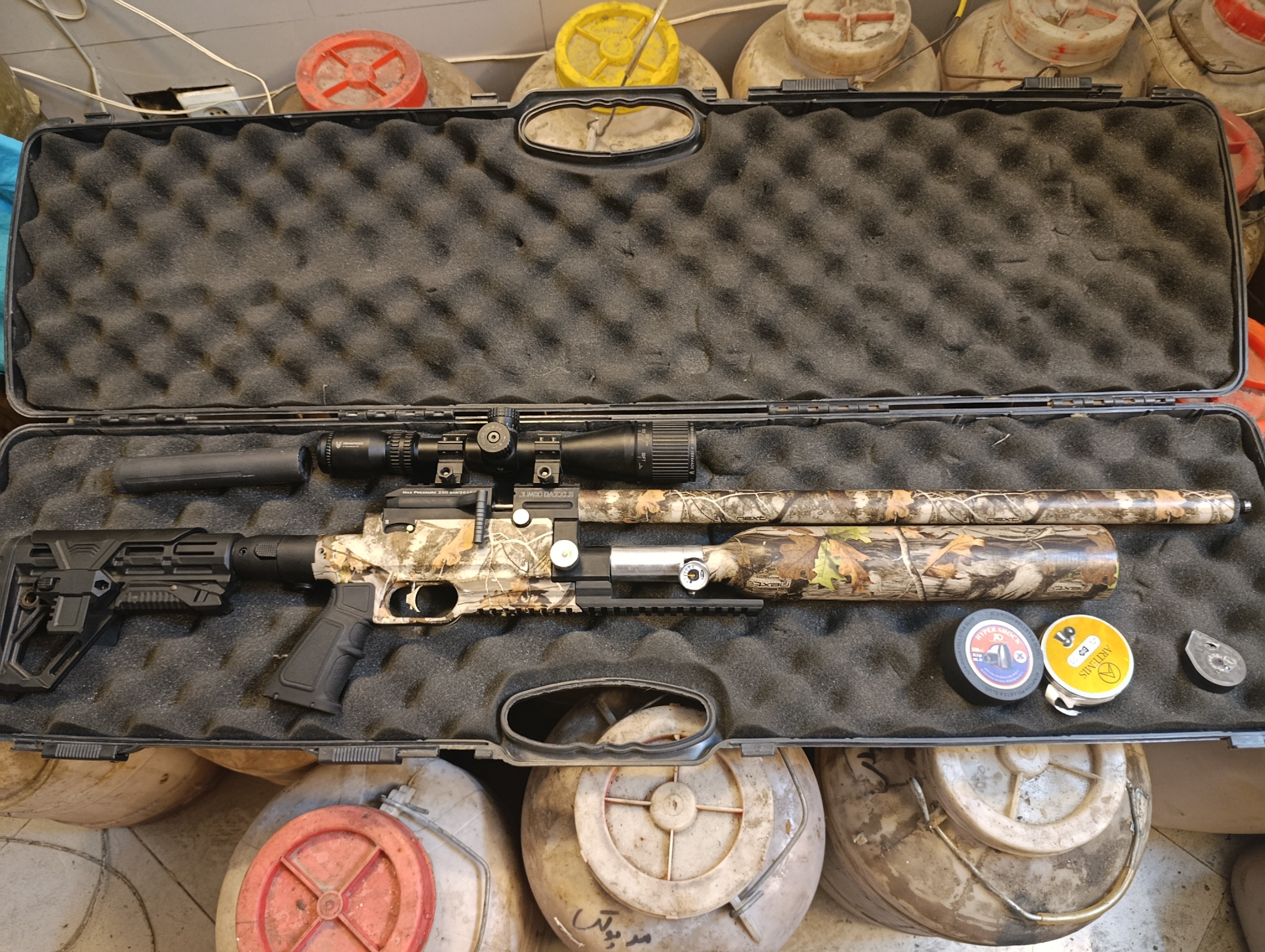  تفنگ پی سی پی pcp کرال جامبو دازل استتار