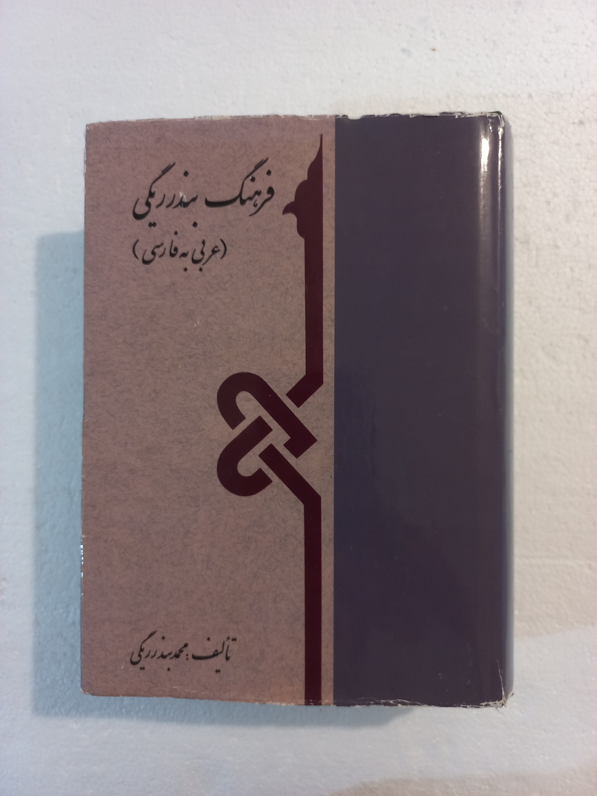 فرهنگ بندر ریگی ( عربی به فارسی ) / جلد دوم
