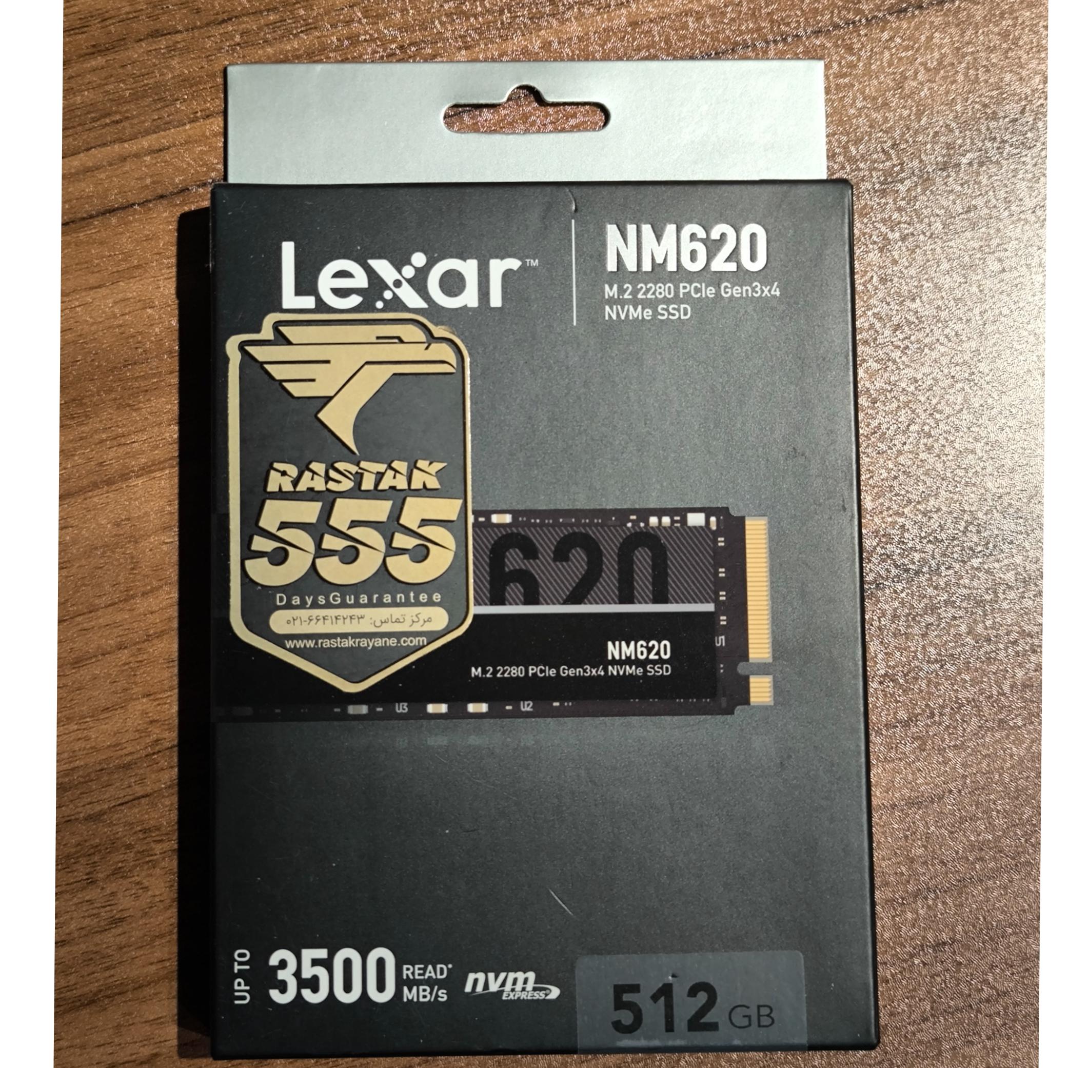 هارد ssd m2 lexar nm620