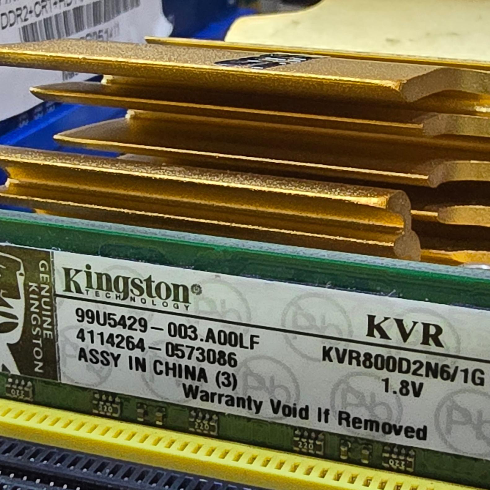 رم تست شده kingston DDR2-800 1G | سلامت 100 درصد