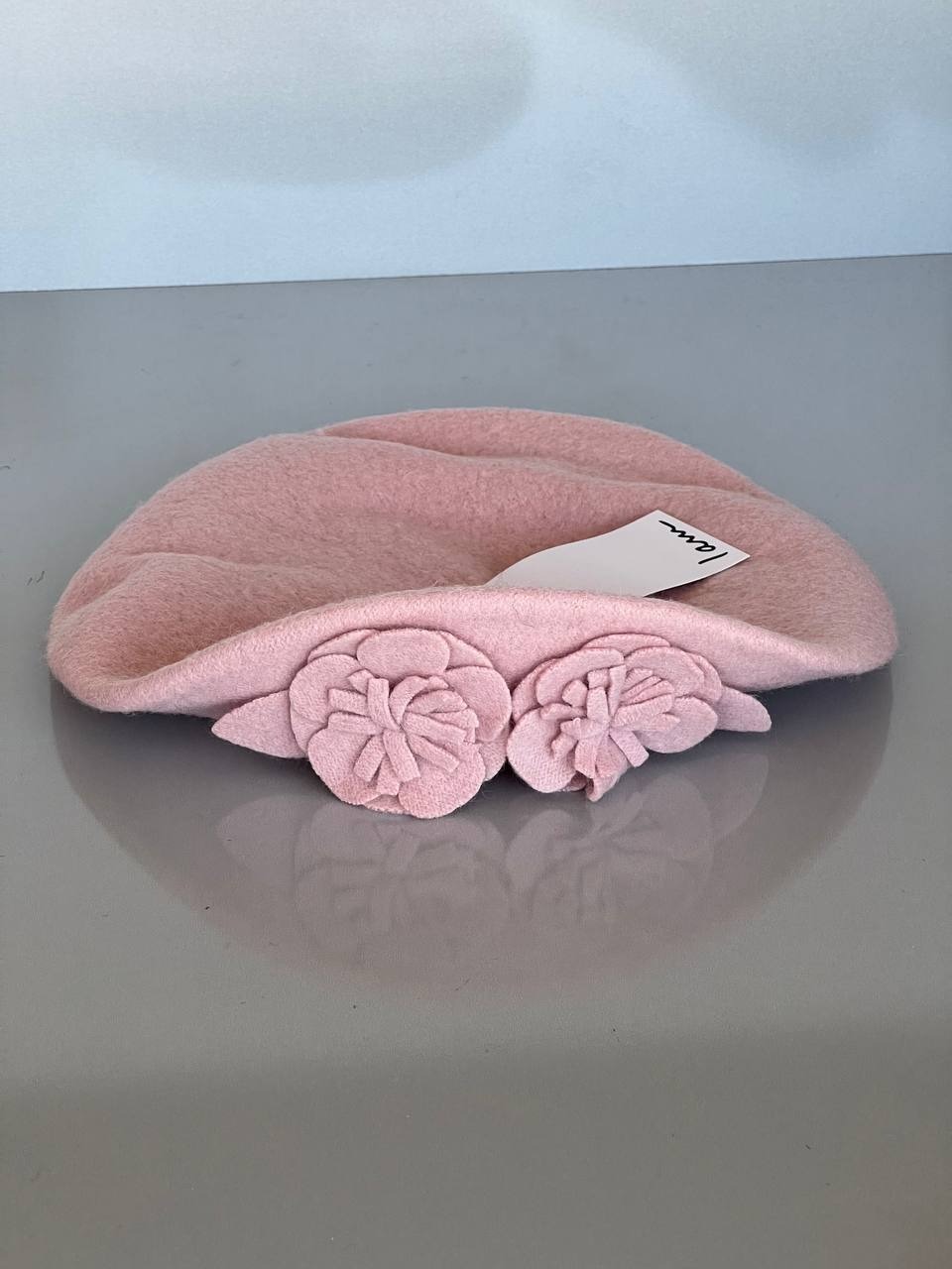 کلاه برت پشمی صورتی