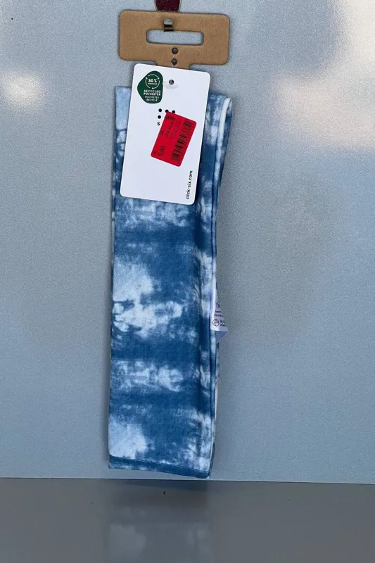 هدبند کشی طرح ابروبادی (Tie-Dye)