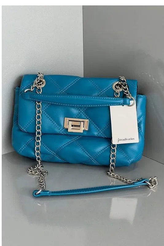 کیف دوشی آبی اقیانوسی Stradivarius