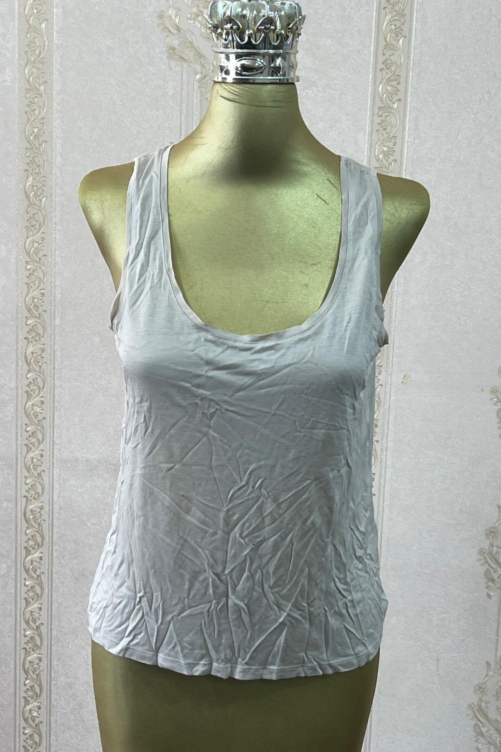 تاپ زنانه کرم ساده برند LINDEX سایز M