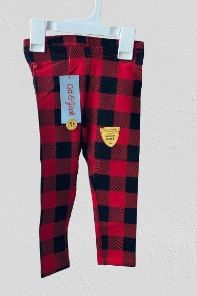 شلوار راحتی نوزادی شطرنجی 6-12 ماهه  Cat  Jack