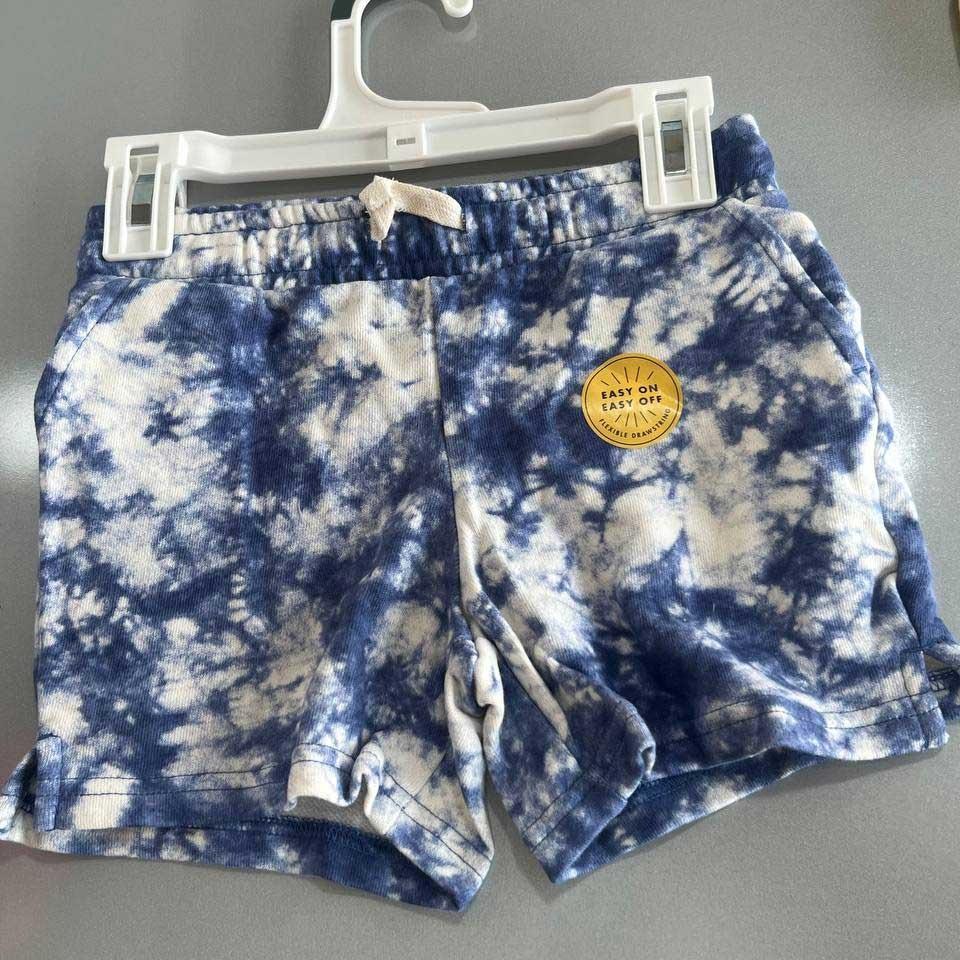 شلوارک زمستانی آبی طرح تایدای برند Cat Jack