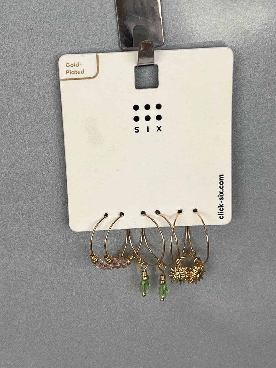 3 ست گوشواره روکش طلا