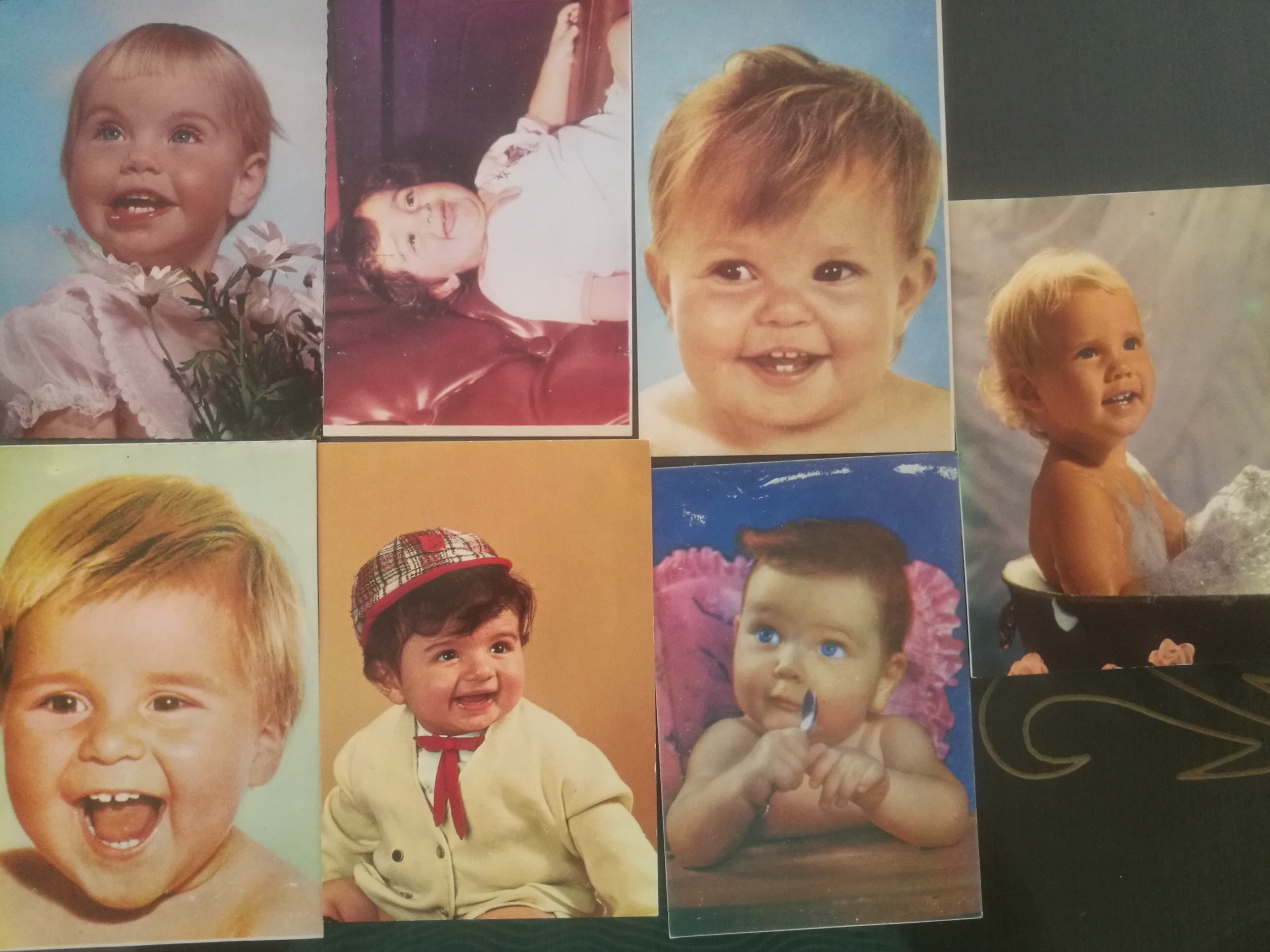 حراج هفت عدد کارت پستال قدیمی دهه 50 و 60