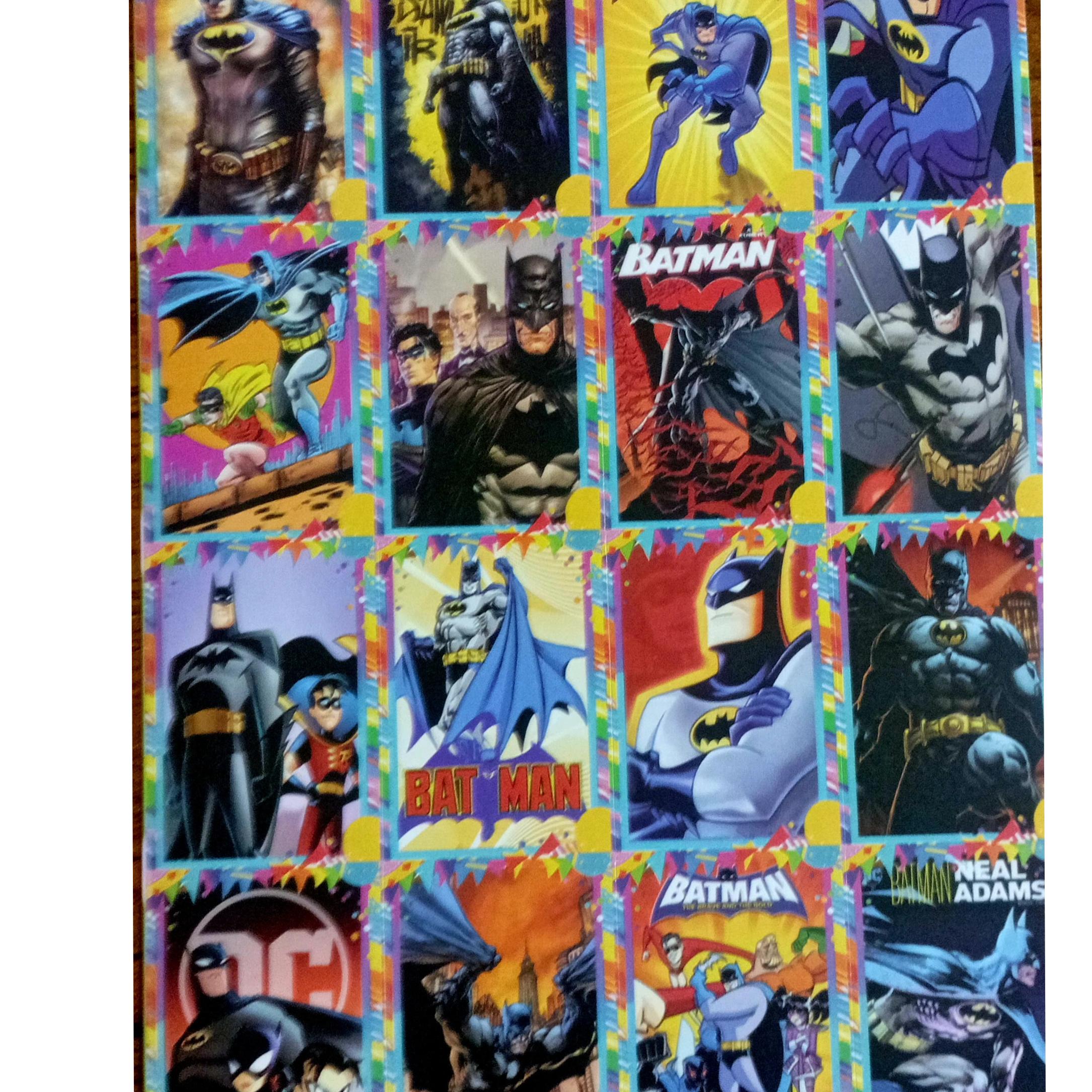 برچسب ورقه ای استیکر کارتون بت من batman پسرانه