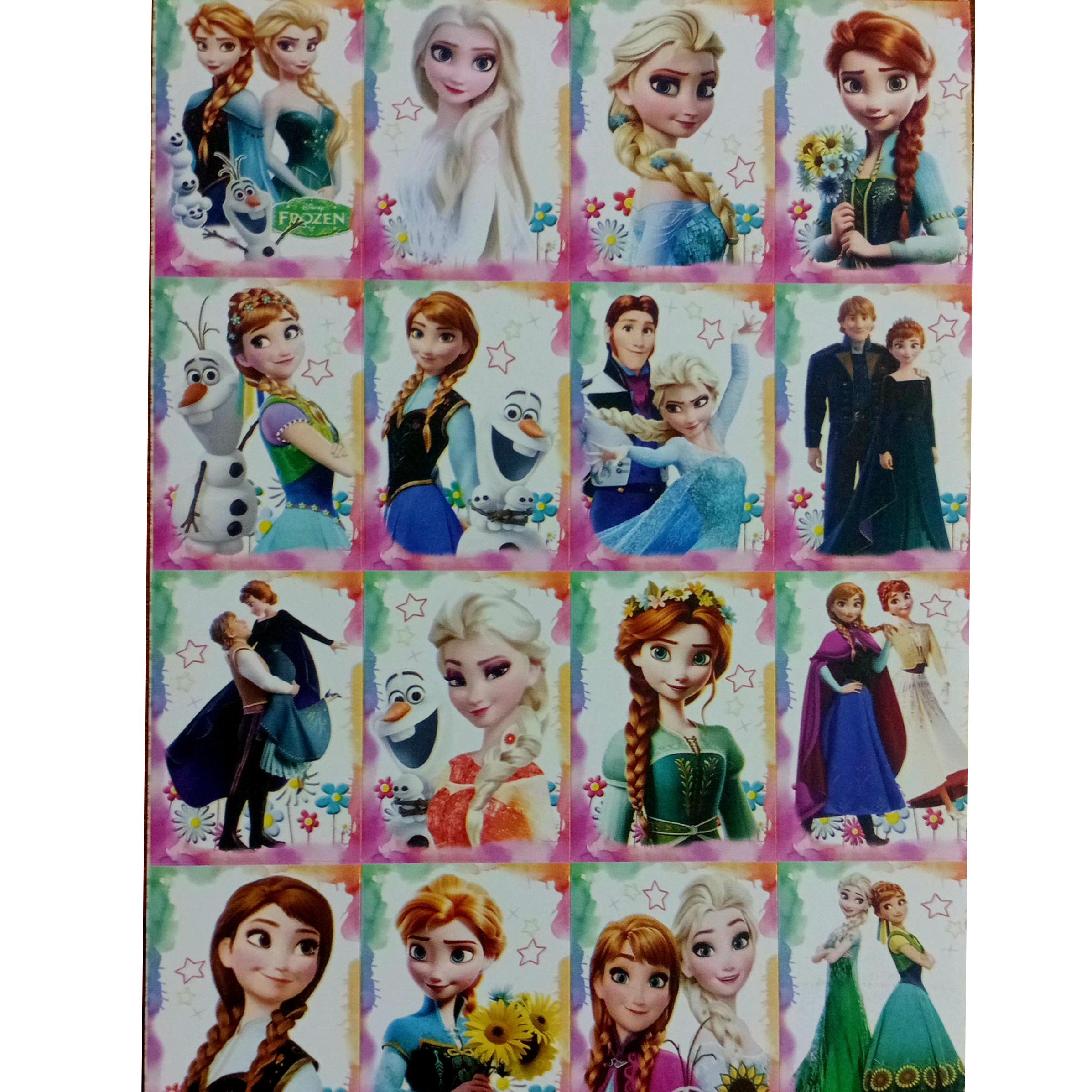 استیکر برچسبی کارتونی السا و انا دخترانه