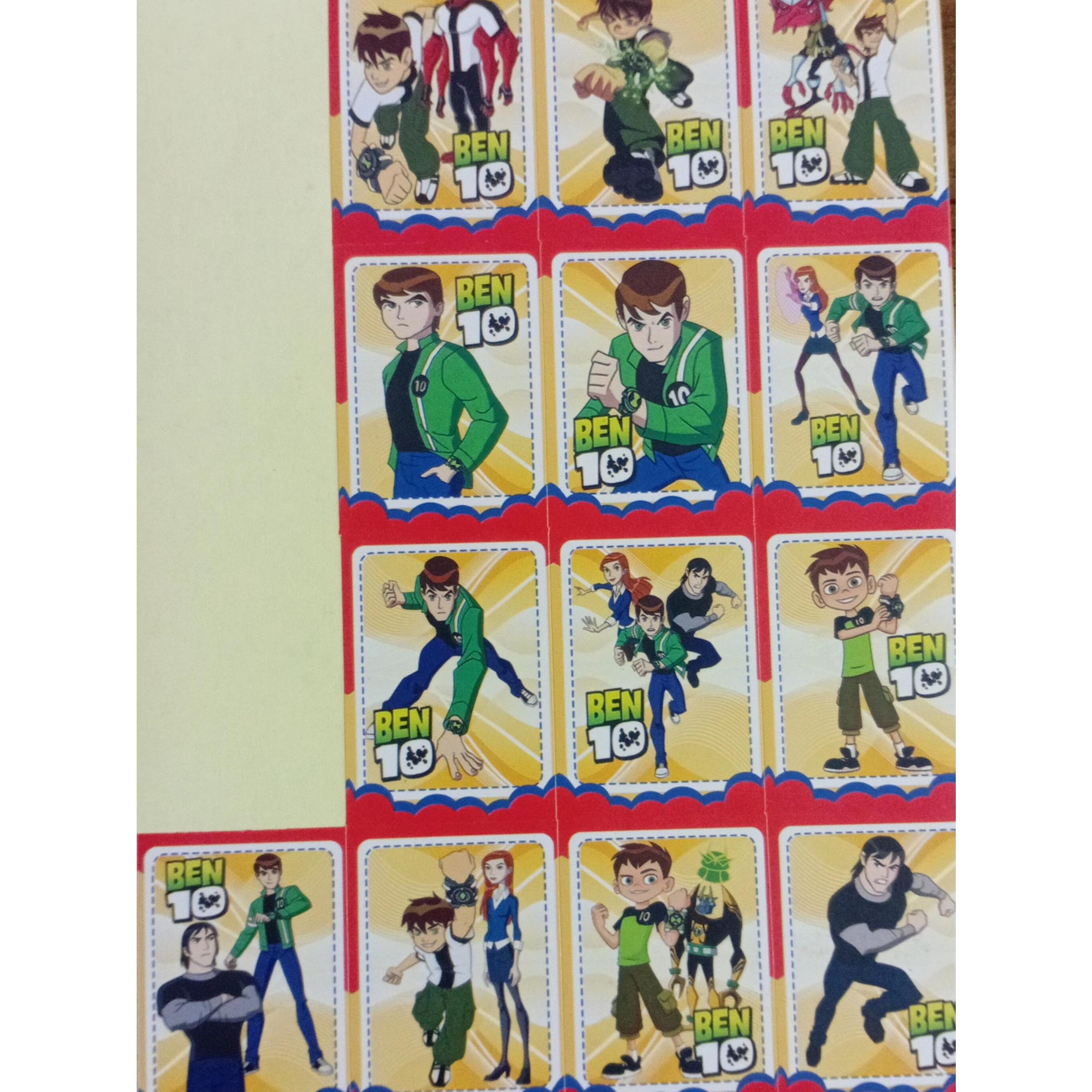 استیکر برچسبی کارتون بن تنBEN 10 پسرانه