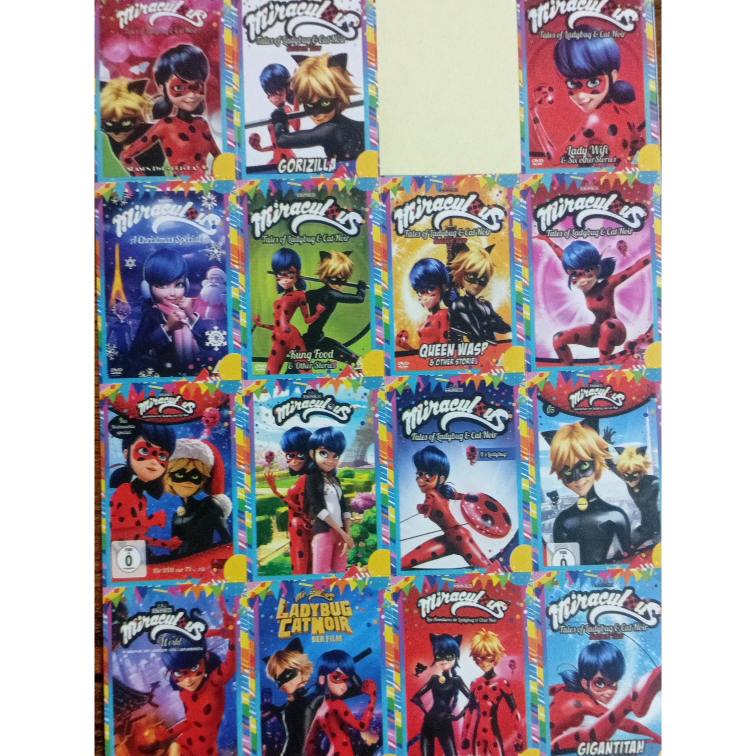 استیکر برچسبی کارتون دختر کفشدوزکی