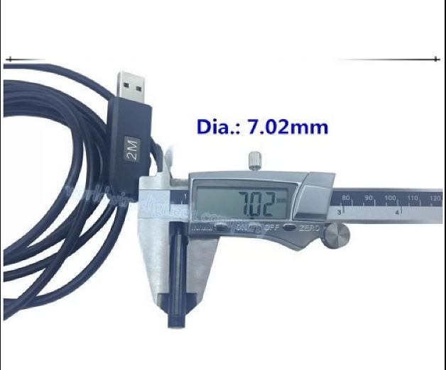 دوربین آندوسکوپی 7mm ضد آب 5 متری