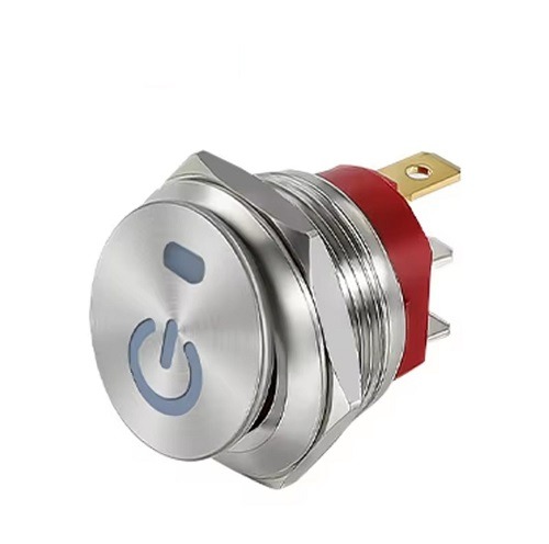 کلید راکر دارای قطر 22mm بک لایت دار