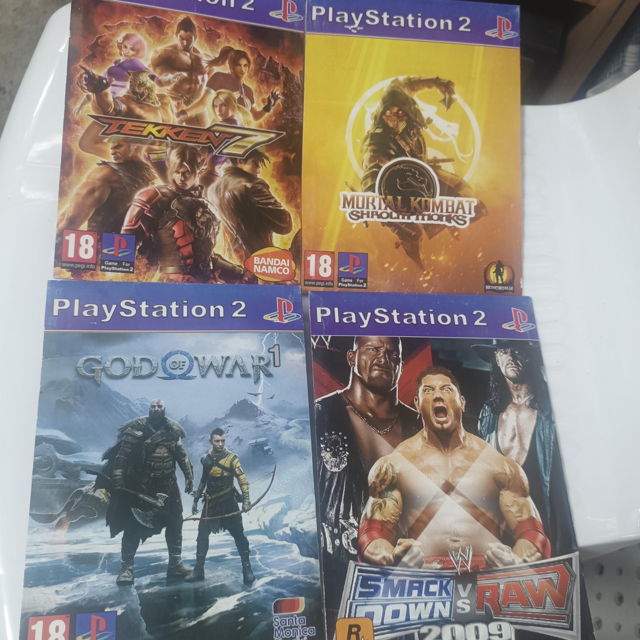 مزایده پک بازی ps2 آک بند