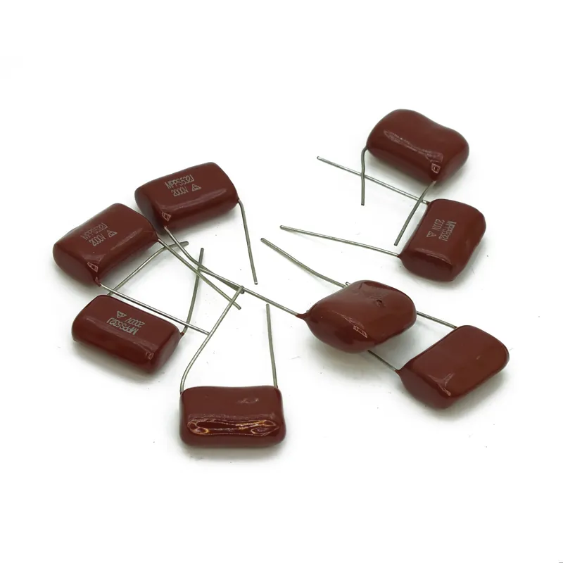 ده عدد خازن پلی استر 0.0053 میکرو فاراد 2000 ولت