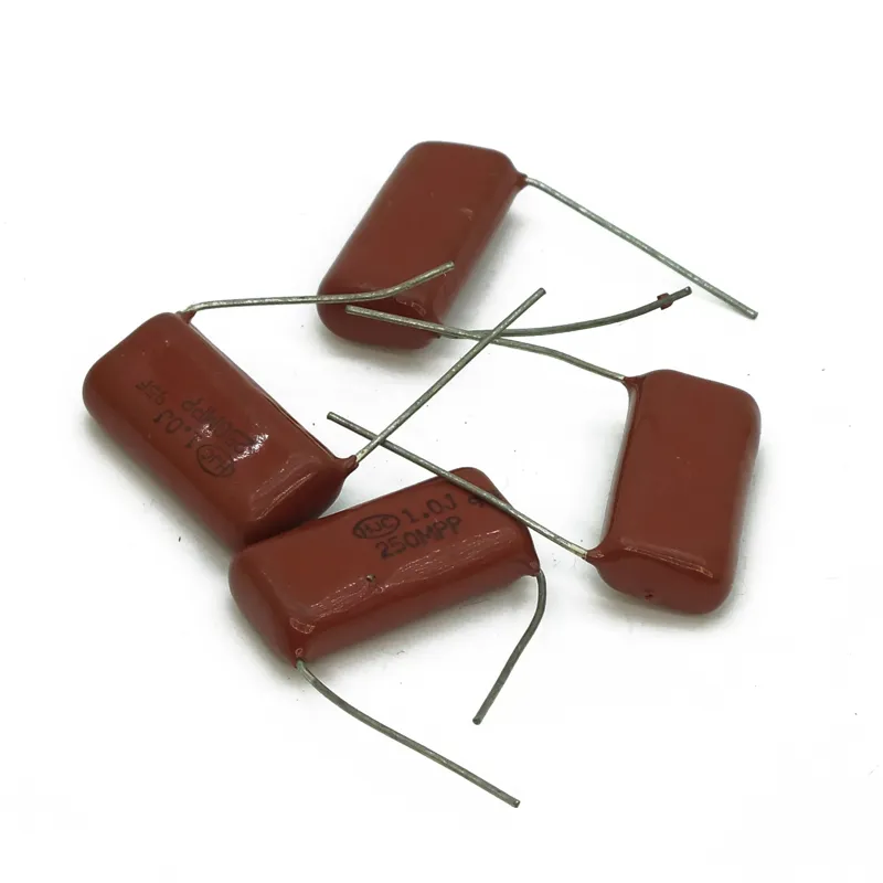 ده عدد خازن پلی استر 0.0012 میکرو فاراد 1600 ولت