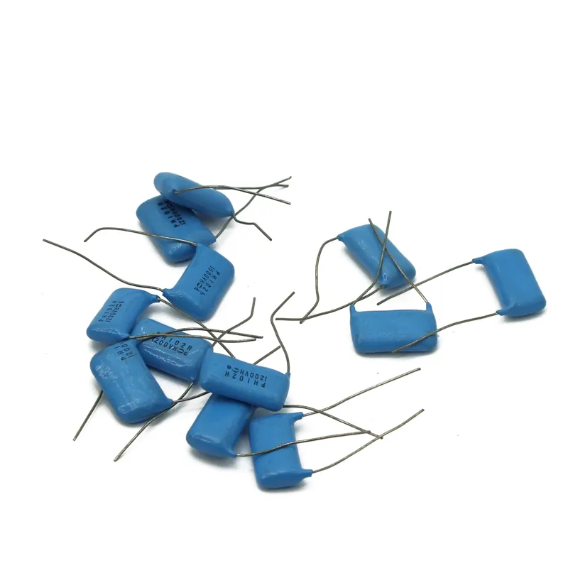 ده عدد خازن پلی استر 0.001 میکرو فاراد 1200 ولت