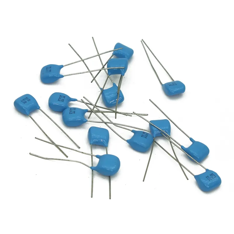 ده عدد خازن پلی استر 0.0047 میکرو فاراد 100 ولت