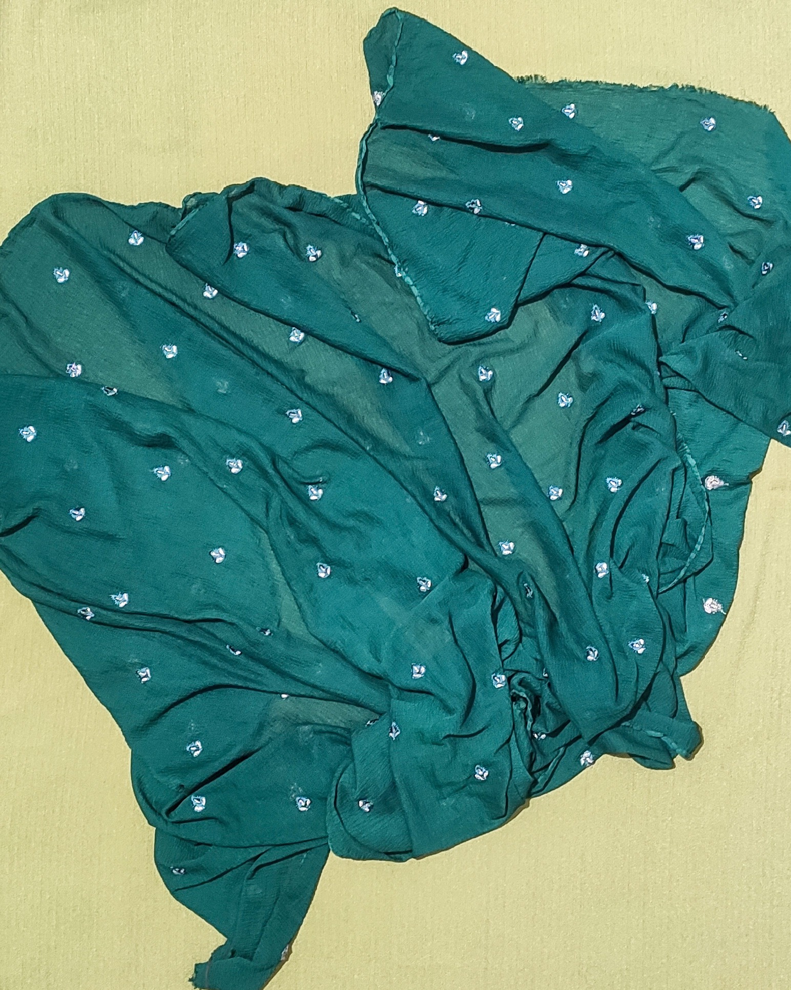 شال کریشه حریر هندی