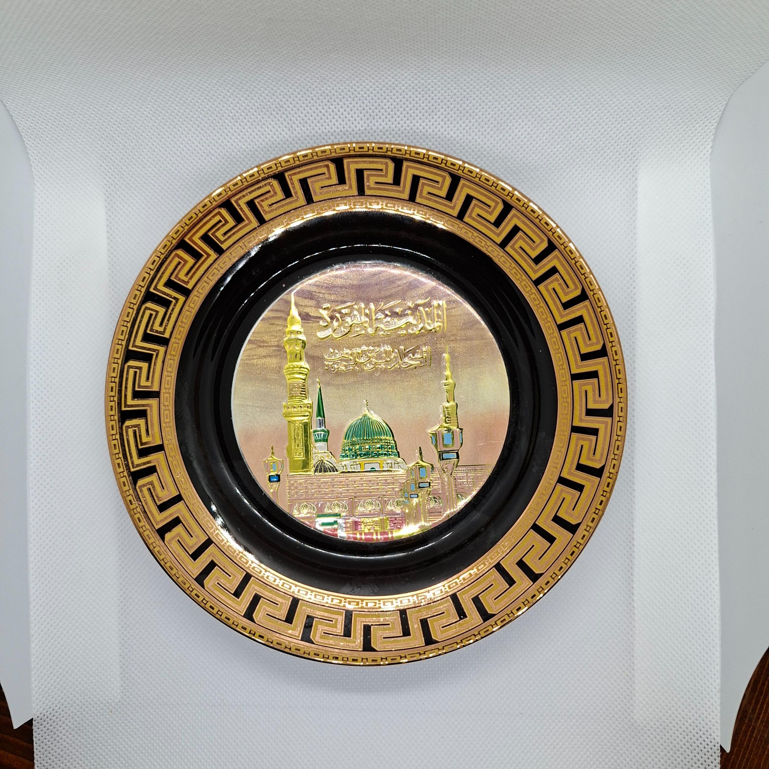 دیوارکوب چینی طرح مکه و مدینه