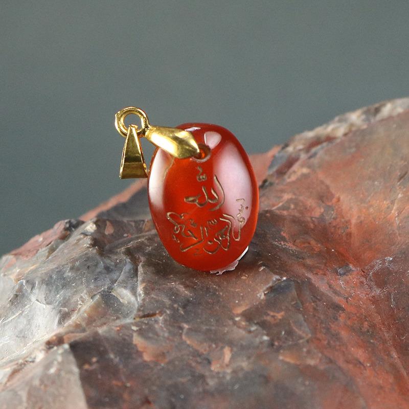 گردنبند عقیق اصل یمن بسم الله الرحمن الرحیم 2053