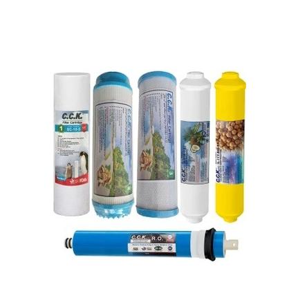 پک فیلتر شش تایی دستگاه تصفیه آب مدل VR-06