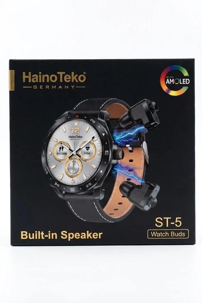 ساعت هوشمند HainoTeko ST5 (Watch Buds)