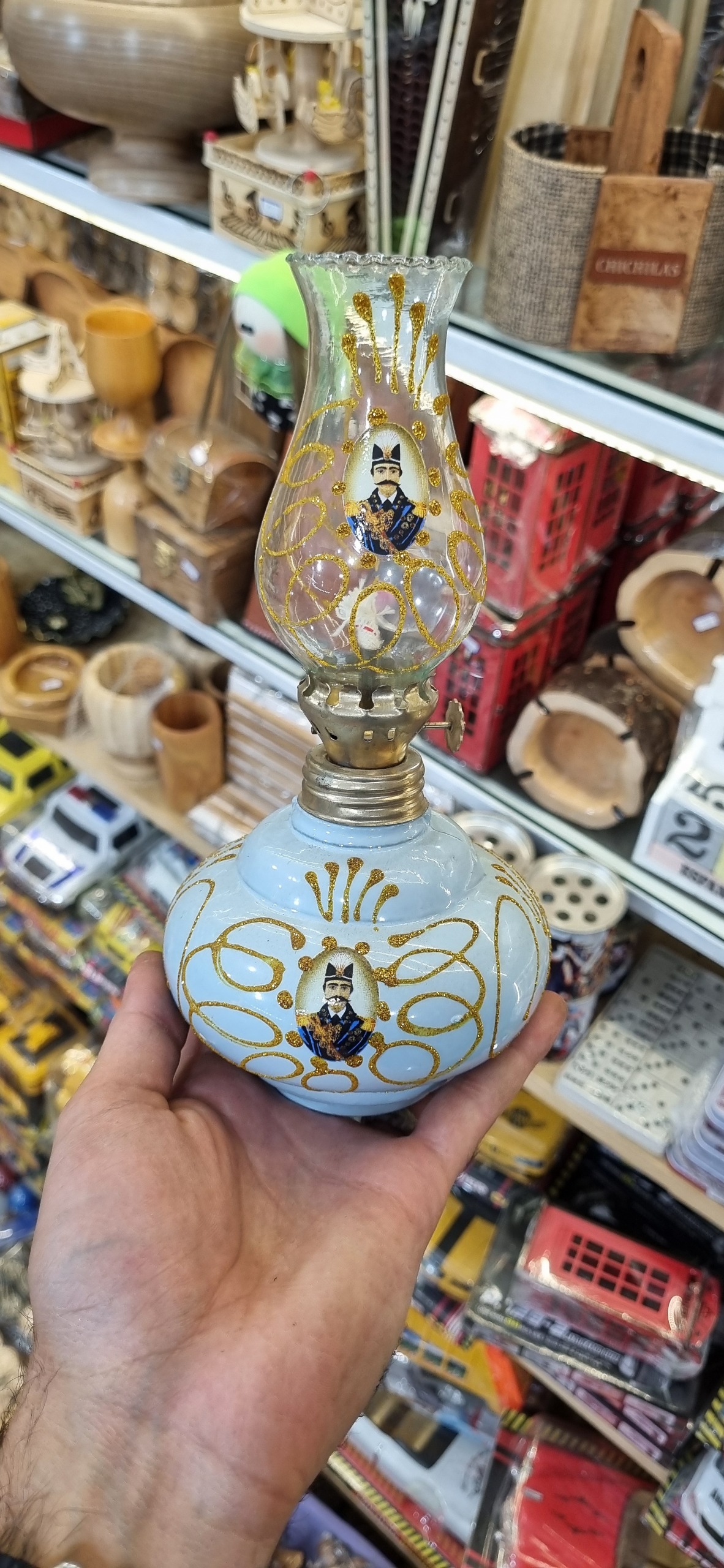 چراغ گردسوز شاه عباسی