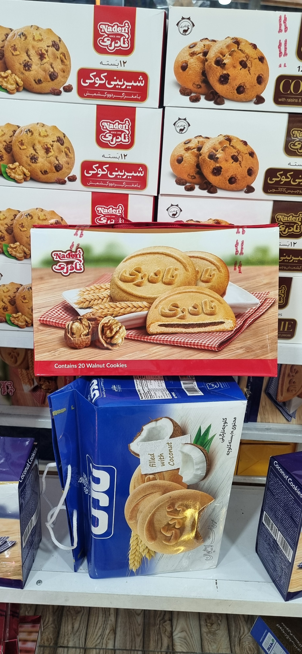 کلوچه ساکی 20عددی نادری گردویی
