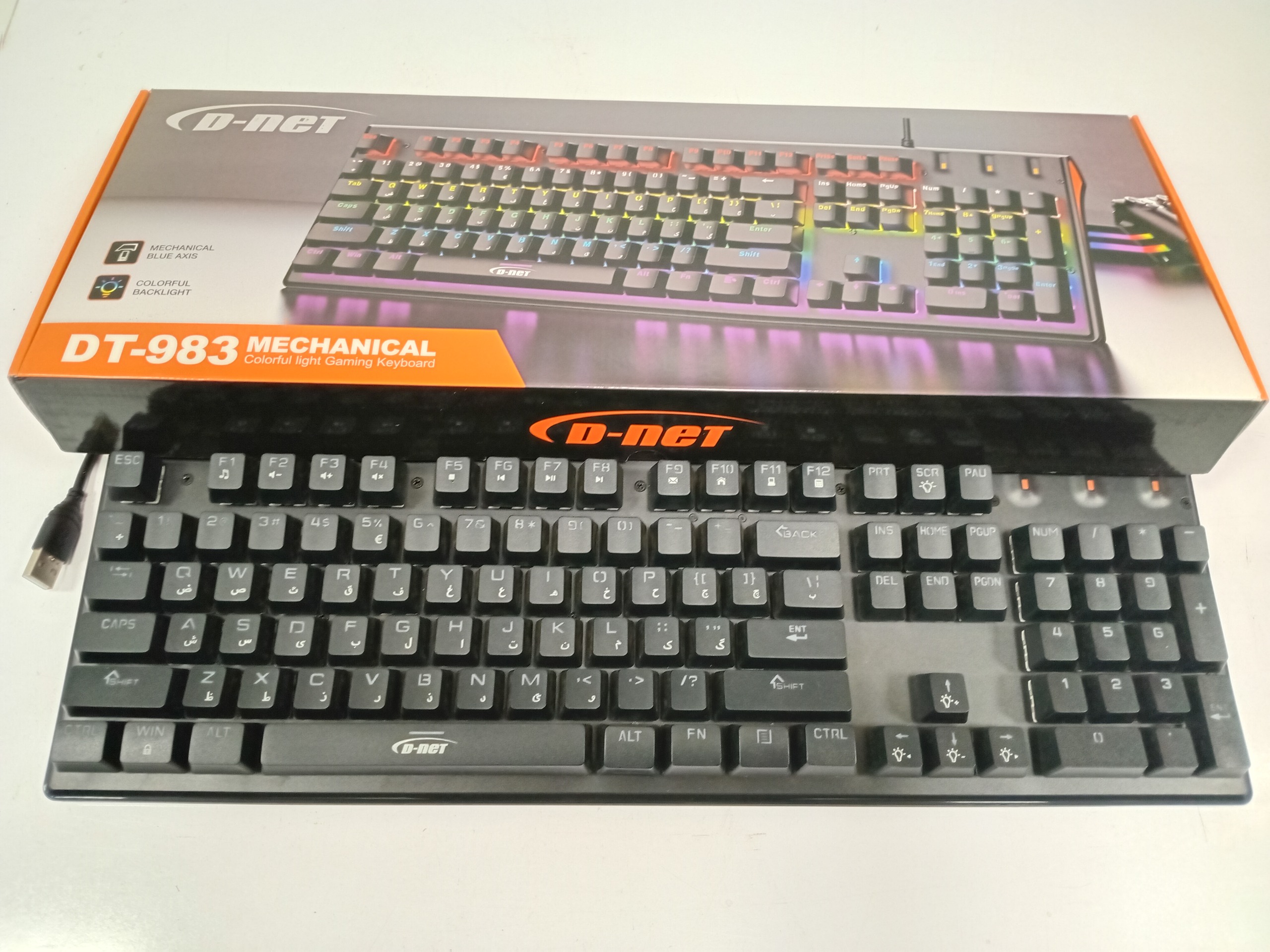 کیبورد مکانیکال D-NET مدل DT-983