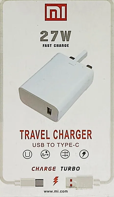 شارژر شیائومی مدل 27W fast charge
