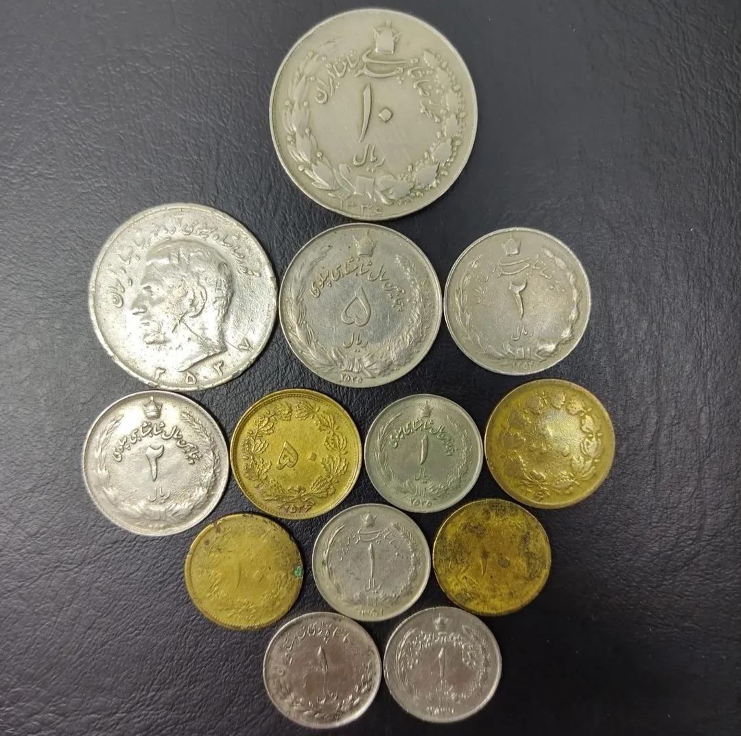 پک سکه های پهلوی اول و دوم