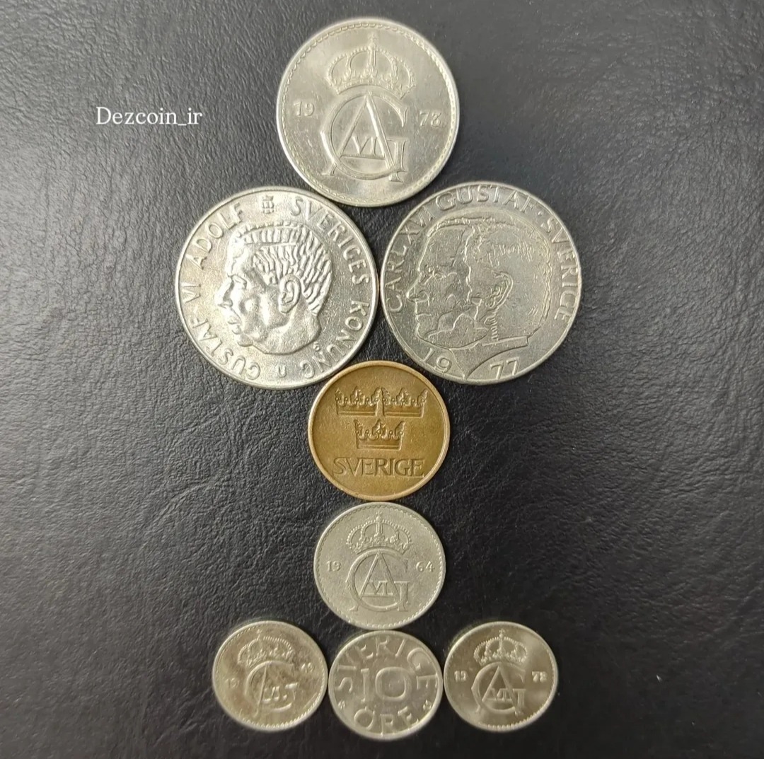 پک سکه های سوئد