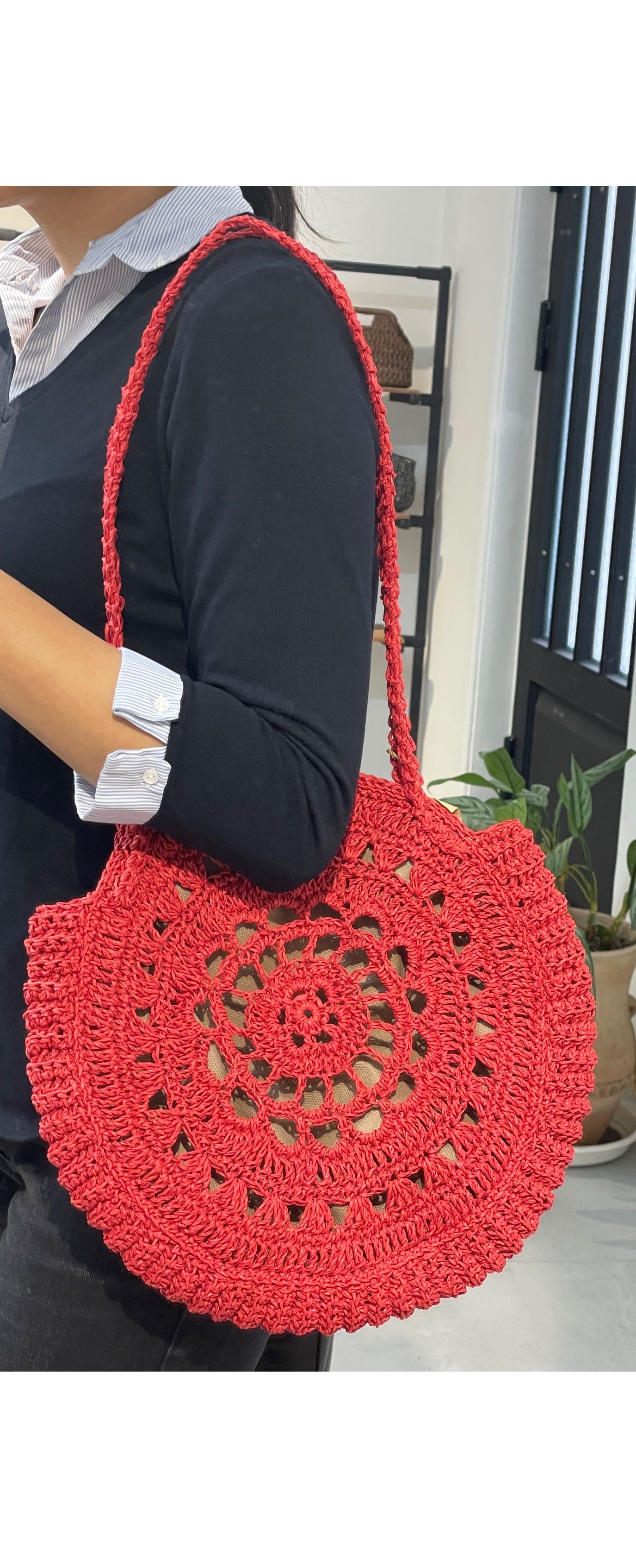 کیف دستبافت رافیا