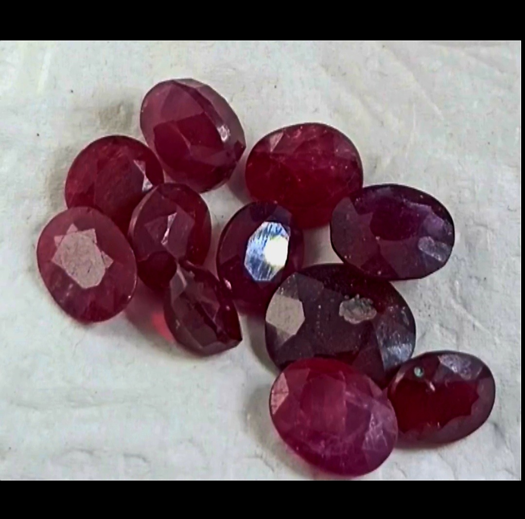 11 عدد یاقوت خون کفتری سودانی