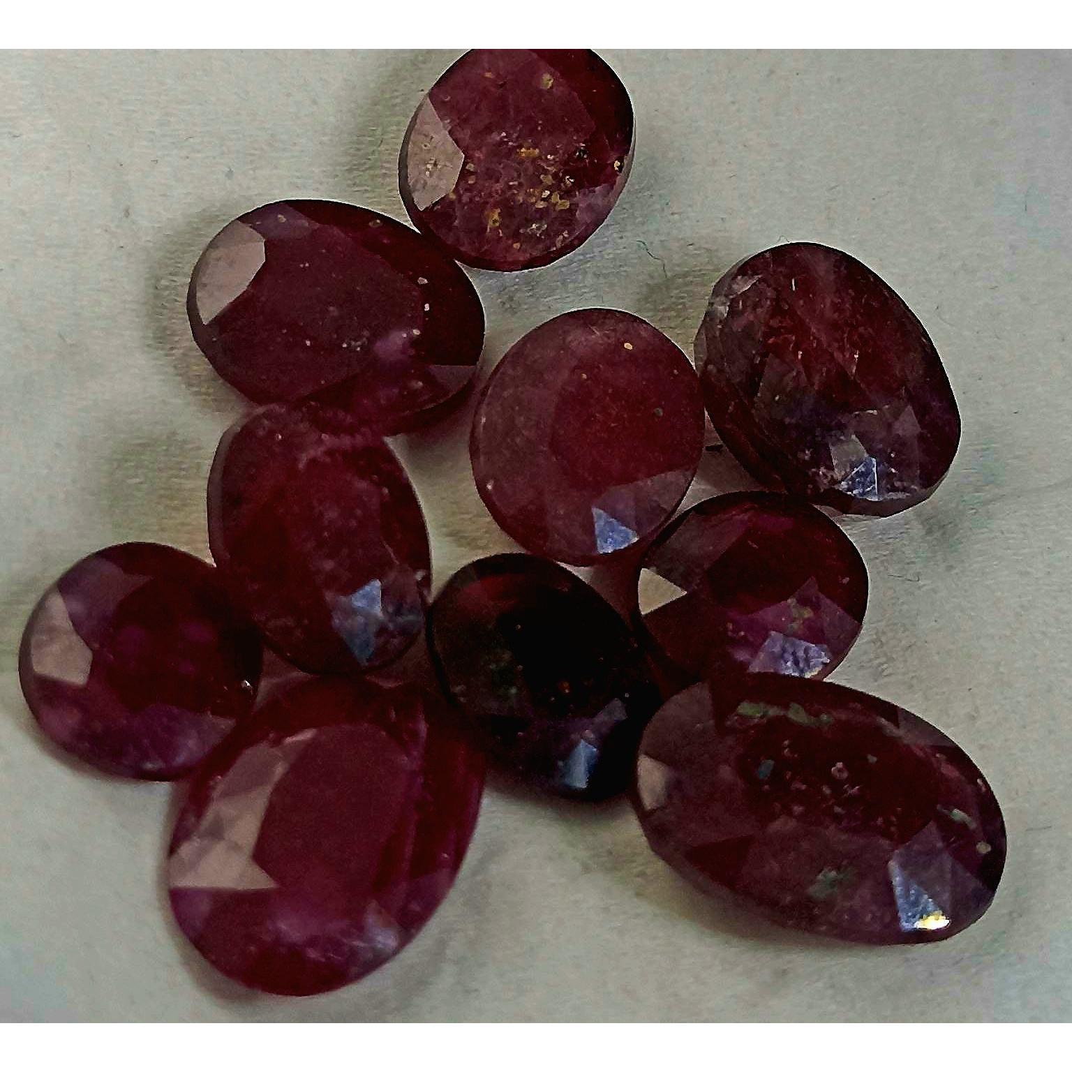 10 عدد یاقوت خون کفتری سودانی