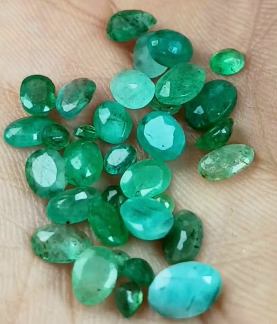 33 عدد زمرد زامبیا درجه یک