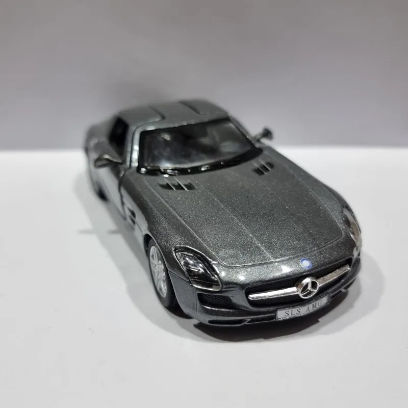 ماکت ماشین فلزی بنز mercedes sls amg کینسمارت