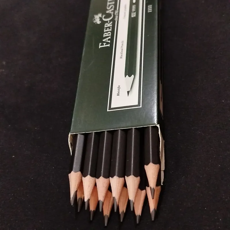 بسته مداد مشکی فابرکاستل اصل آلمان