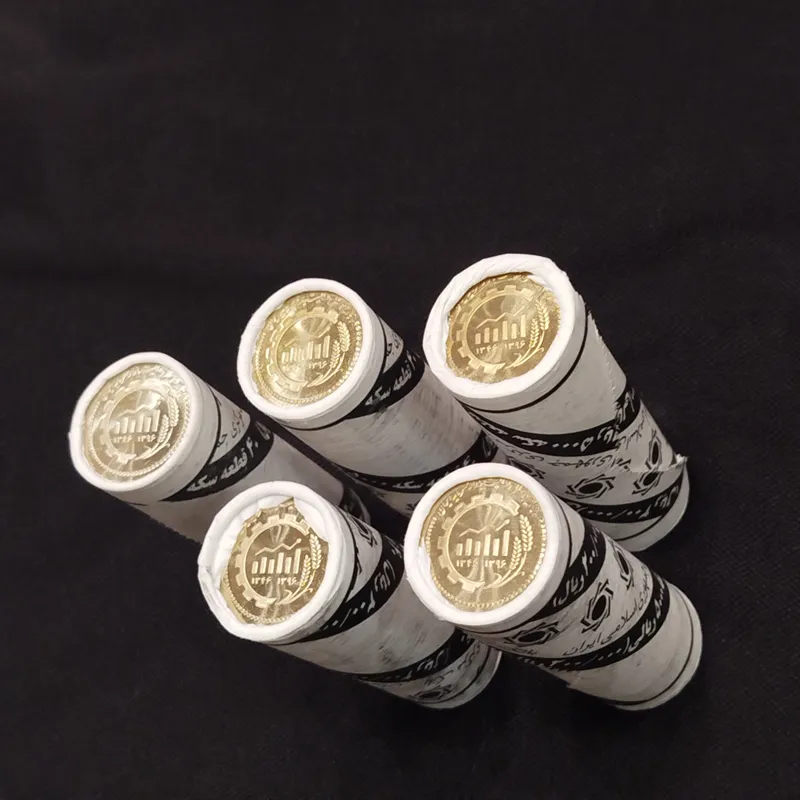 5عددرول سکه 5000ریالی بازارسرمایه پلمپ تمیز وسالم