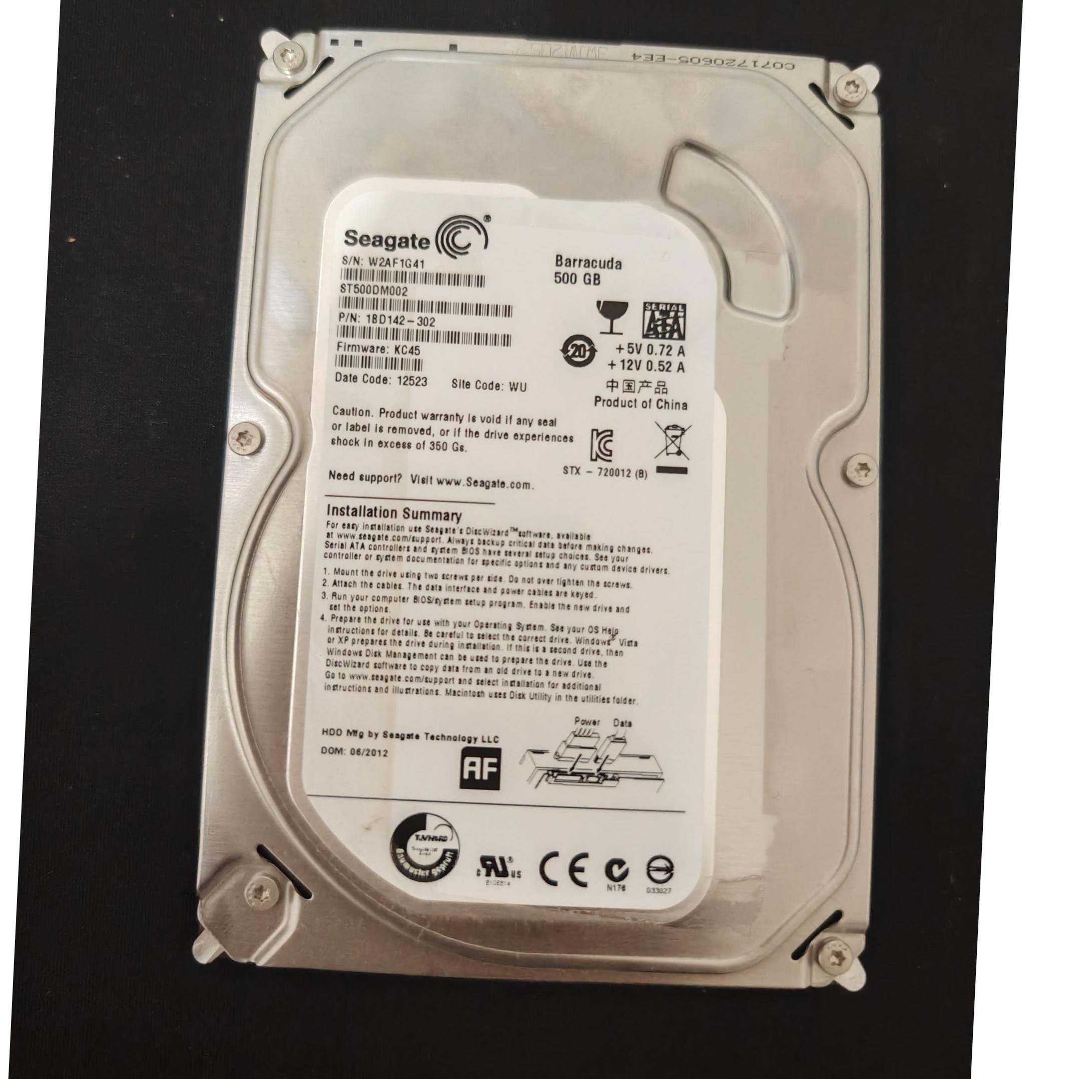 هارد سیگیت 500 گیگابایت