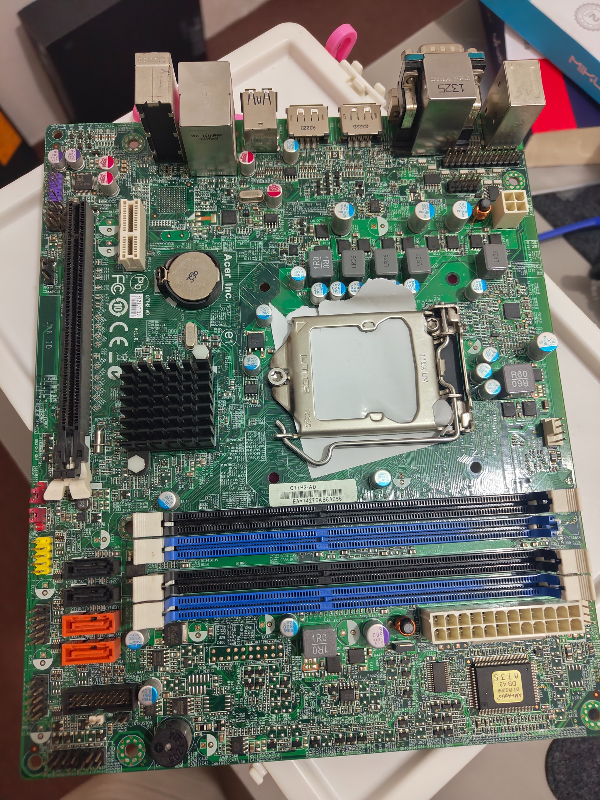 مادربرد نسل 3 ایسر