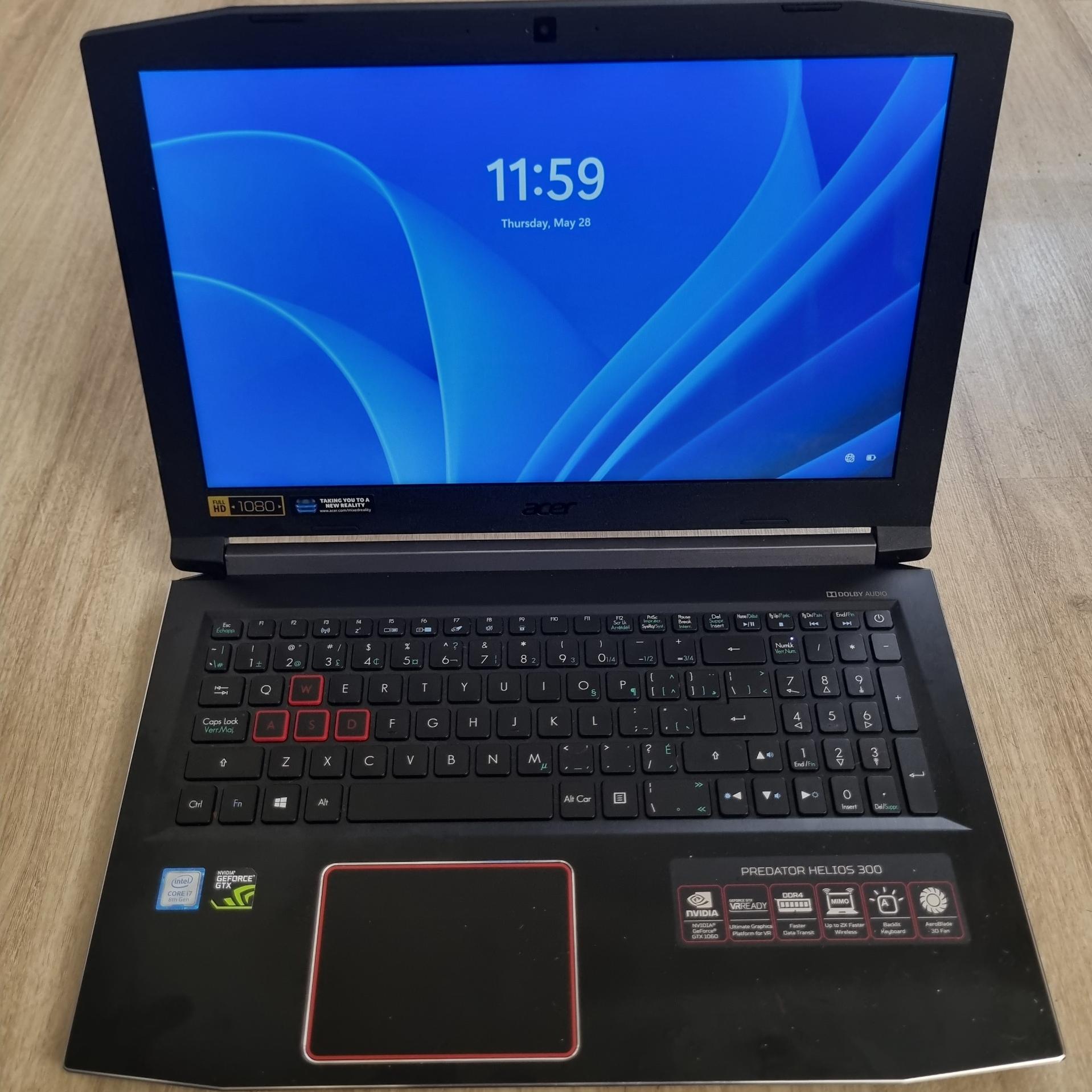لپ تاپ Acer predator helios 300
