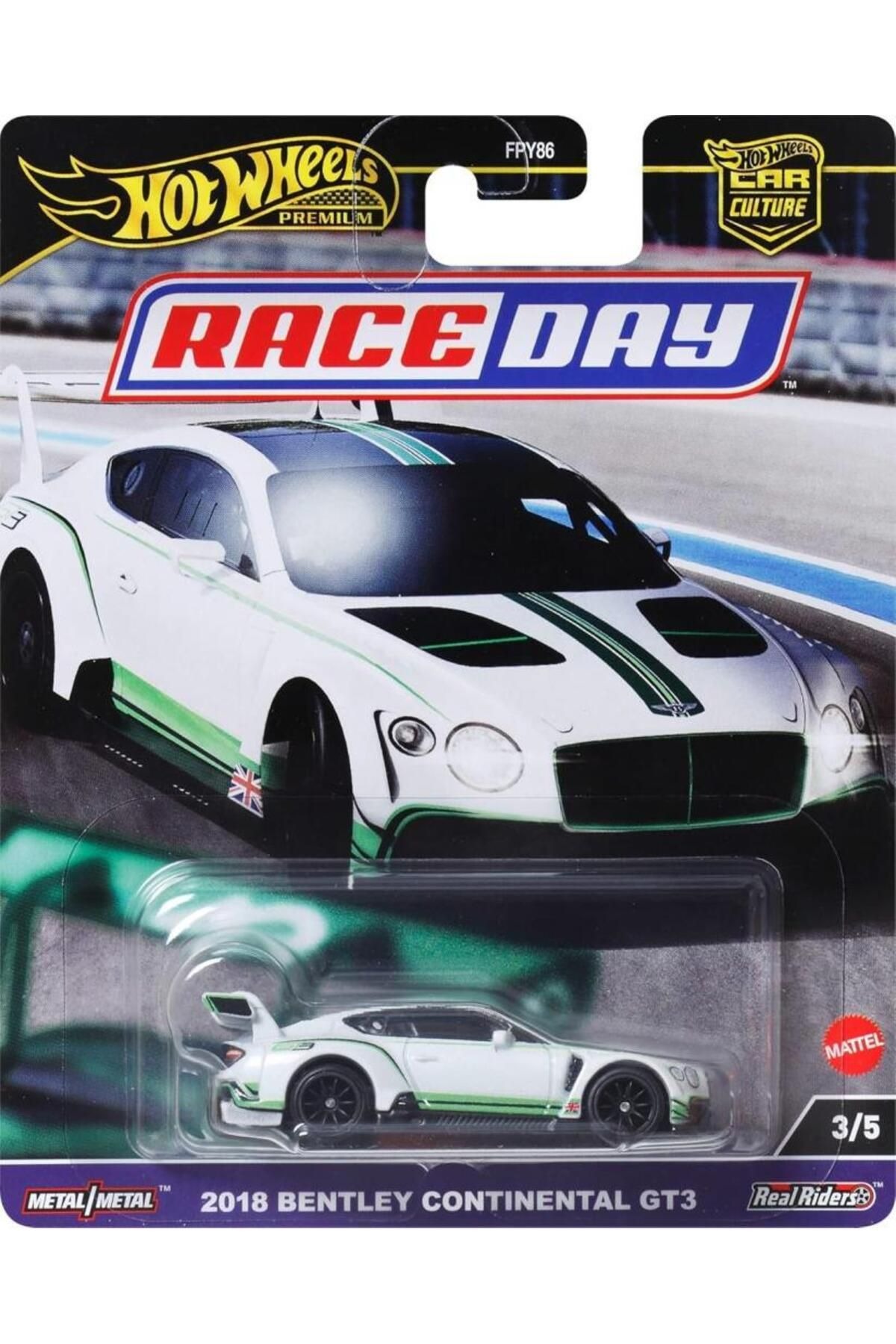 ماکت ماشین بنتلی GT3 هات ویلز 1/64