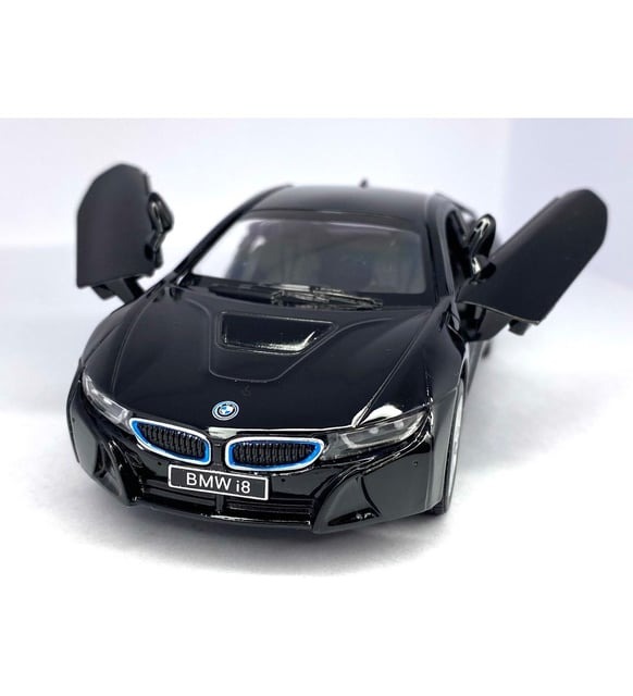 ماکت ماشین فلزی BMW I8 کینزمارت مقیاس 1/36