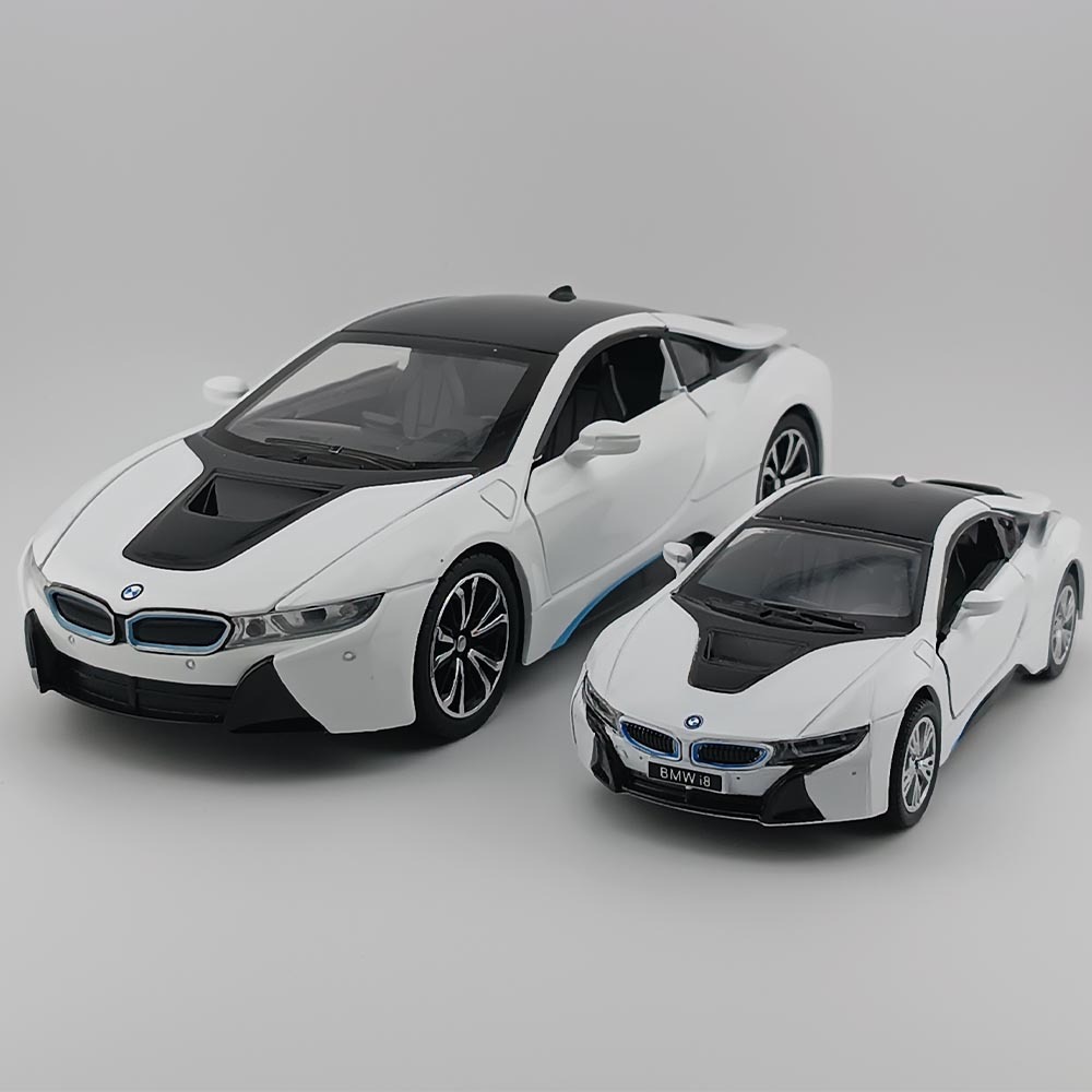 ماکت ماشین فلزی BMW I8 مقیاس 1/24